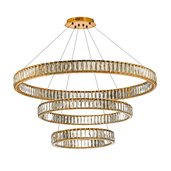 Люстра подвесная Dio D'Arte Elite Caneva L 1.5.100+80+60.100 G — изображение 2