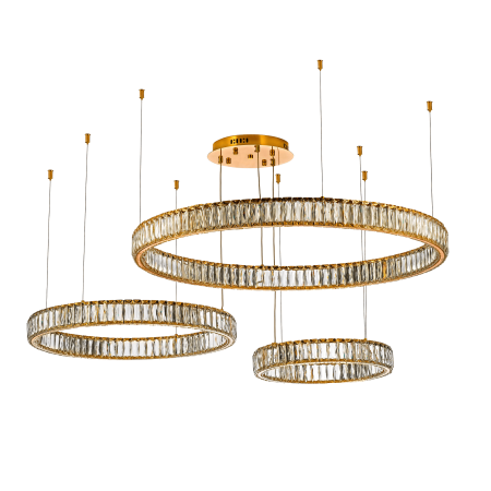 Люстра подвесная Dio D'Arte Elite Caneva L 1.5.100+80+60.100 G