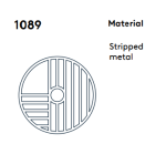 Металлический диск 1089/25 черный — изображение 2