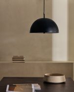 Металлический подвесной светильник Catlar черный Ø 40 см — изображение 3