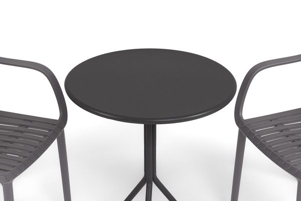 "Мохито" обеденная группа на 2 персоны, цвет темно-серый — изображение 5