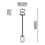 Напольный светильник (торшер) Maytoni MOD178FL-L11B3K — изображение 2