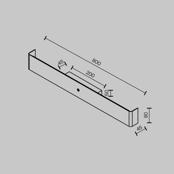 Настенный светильник (бра) Maytoni MOD492WL-L16BK — изображение 5
