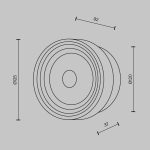 Настенный светильник (бра) Maytoni MOD493WL-L6BSK2 — изображение 4