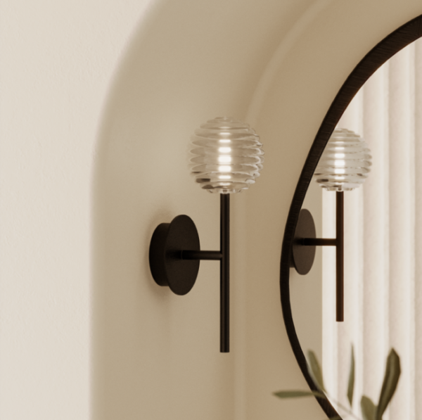 Настенный светильник Doul черный — изображение 2