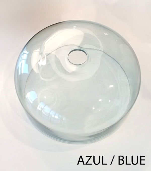 дымчато-синий плафон