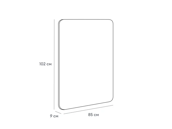 Панель Atessa 850х1020 бежевый — изображение 3