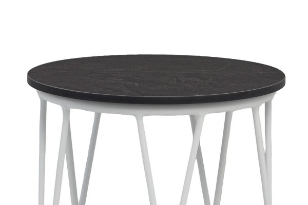 каркас из алюминия белый (RAL 9016) муар