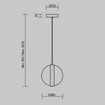 Подвесной светильник Maytoni MOD379PL-L6B3K — изображение 4