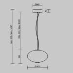 Подвесной светильник Maytoni MOD397PL-L12CH3K — изображение 4