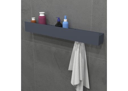 Полка Certa R (нерж. графит)