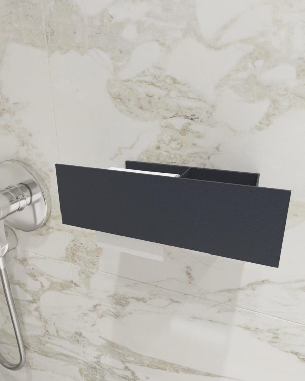 Полка для туалетной бумаги Roll L (черный) — изображение 4