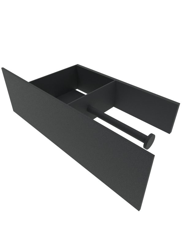 Полка для туалетной бумаги Roll R (черный) — изображение 4