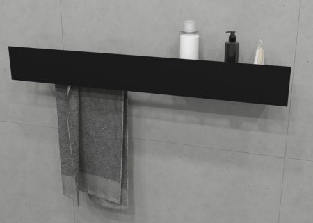 Полка Duo L (черный)