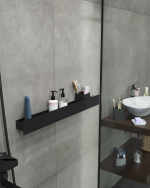 Полка-органайзер с двумя секциями Loco 60 (нерж. черный) — изображение 2