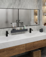 Полка-органайзер с двумя секциями Loco 60 (нерж. графит) — изображение 4