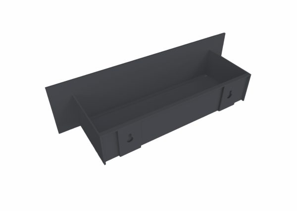 Полка-органайзер с одной секцией Loco 30 (графит) — изображение 2