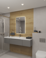 Полка-органайзер с одной секцией Loco 30 (графит) — изображение 3