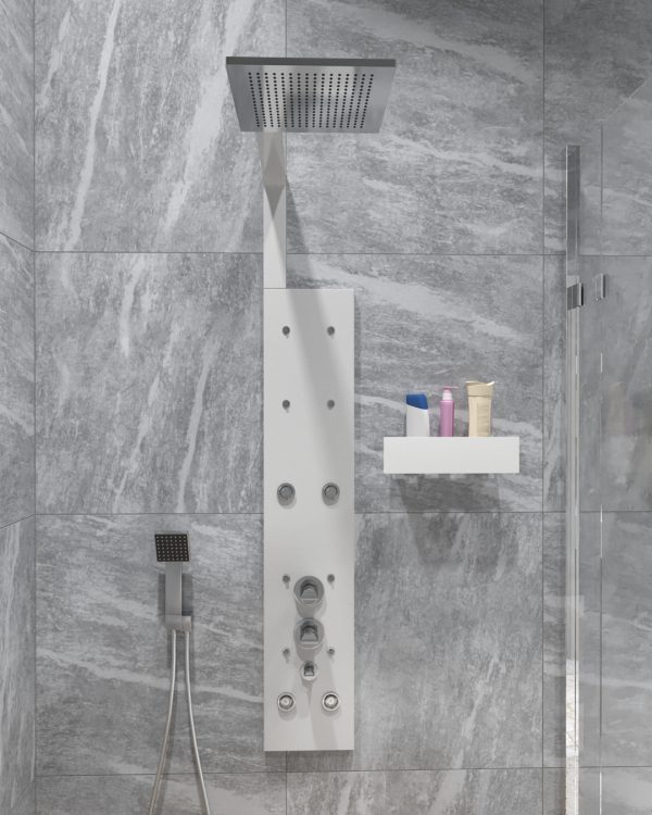 Полка-органайзер с одной секцией Loco 30 (нерж. белый) — изображение 3