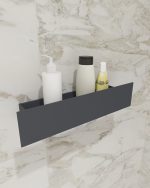 Полка-органайзер с одной секцией Loco 30 (нерж. графит) — изображение 3