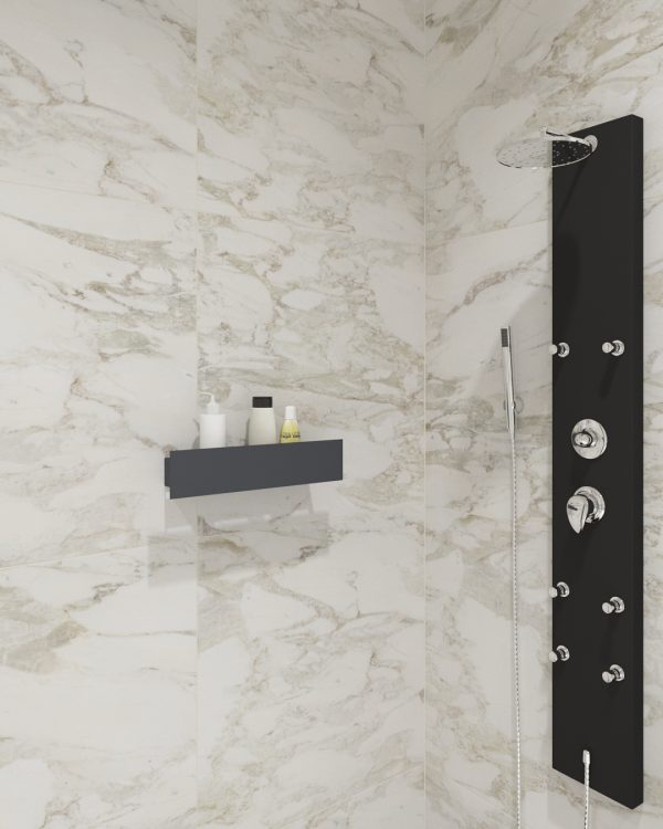 Полка-органайзер с одной секцией Loco 30 (нерж. графит) — изображение 4