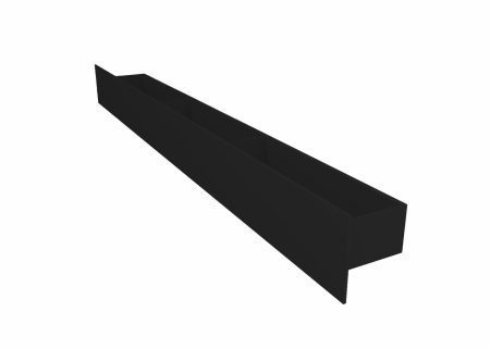 Полка-органайзер с тремя секциями Loco 80 (нерж. черный)