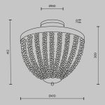 Потолочный светильник Maytoni MOD440CL-03BS — изображение 5