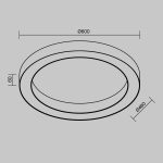 Потолочный светильник Technical C093CL-45W4K-W — изображение 2