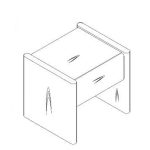 Прикроватная тумбочка PETRA, MOD INTERIORS — изображение 5