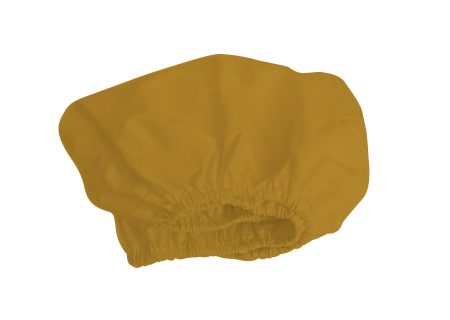 Простынь на резинке для кровати 160*200 см (горчичный