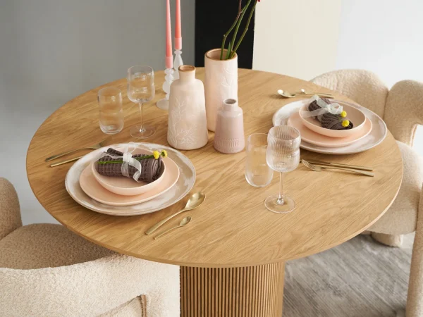 Стол обеденный Mono D80/D44/H75 дуб — изображение 3