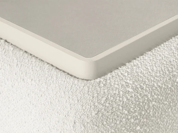 Столик прямоугольный Fabro белый, бежевый — изображение 5