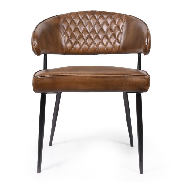 Стул АВАСТХА Браун, натуральная кожа — изображение 3