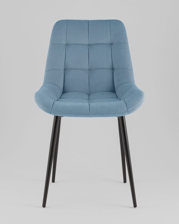 Стул Флекс Original велюр пыльно-синий — изображение 3