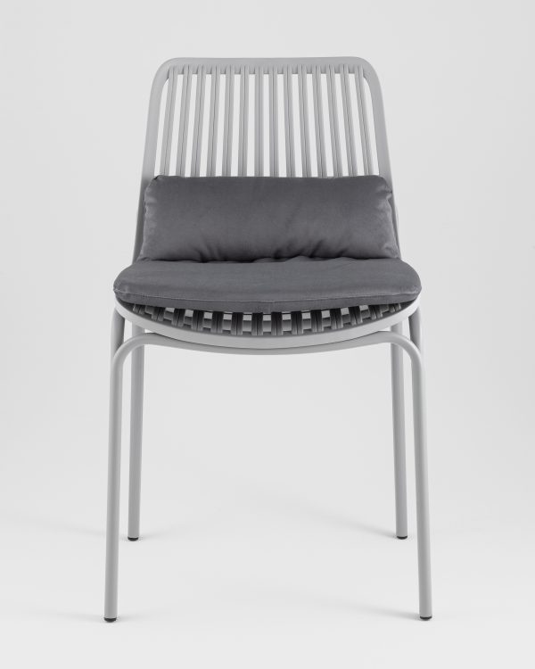 Стул Louran с подушкой серый — изображение 3