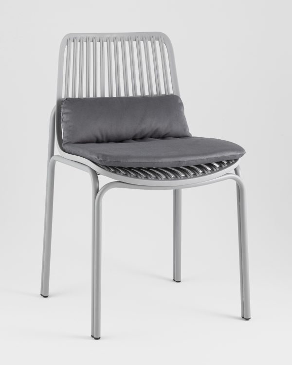 Стул Louran с подушкой серый 2 шт. — изображение 2