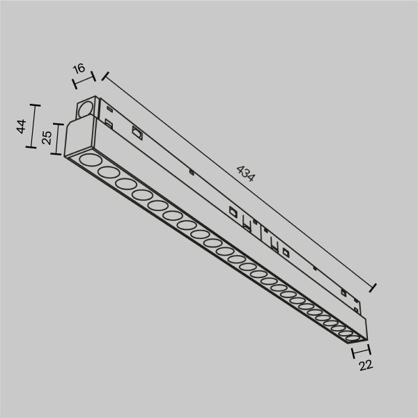 Трековый светильник Technical TR031-4-24W3K-M-DS-B — изображение 2