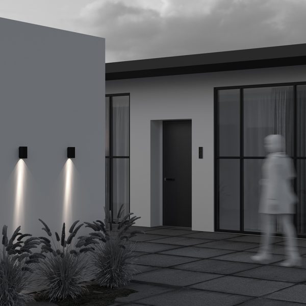 Уличный настенный светильник Outdoor O505WL-L3B3K — изображение 2