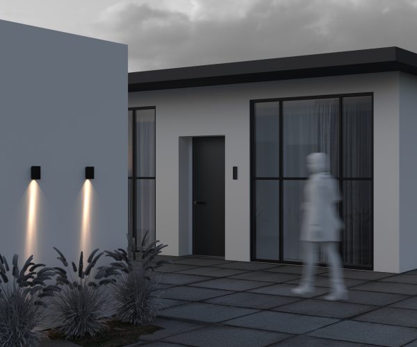 Уличный настенный светильник Outdoor O505WL-L3B3K — изображение 4