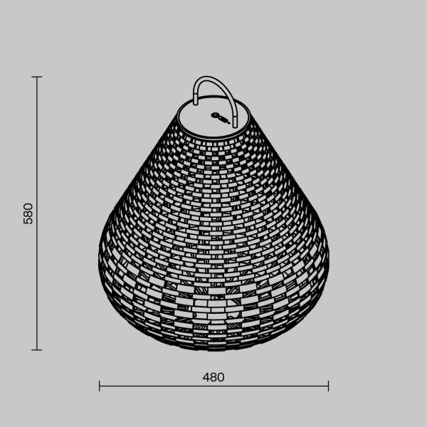 Уличный переносной аккумуляторный светильник Outdoor O530FL-L5B3K1 — изображение 2