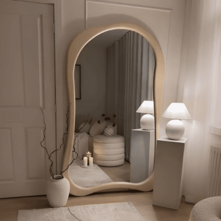 Зеркало фигурное в полный рост из массива СитиЛайф