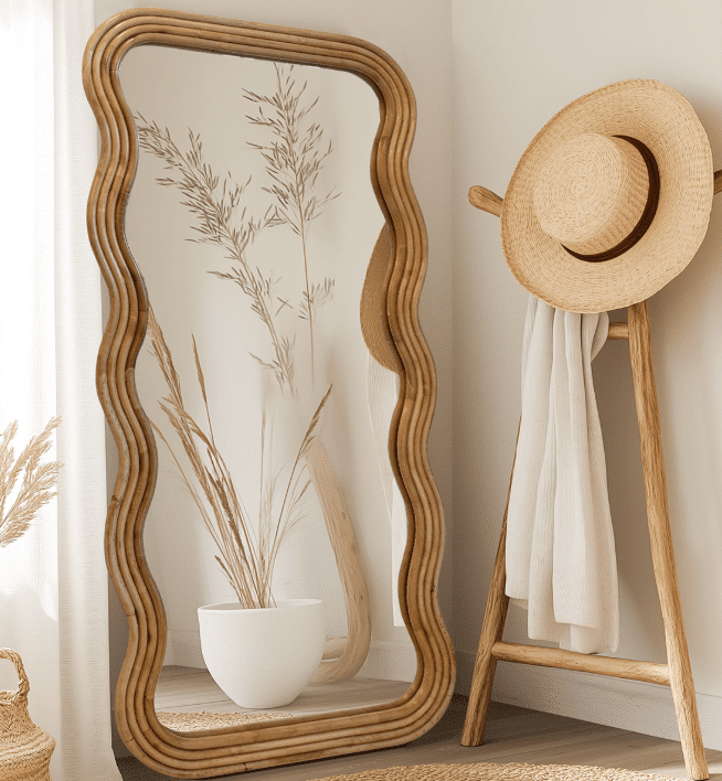 Зеркало в волнистой раме в полный рост Луи Зеркало в волнистой раме в полный рост Луи