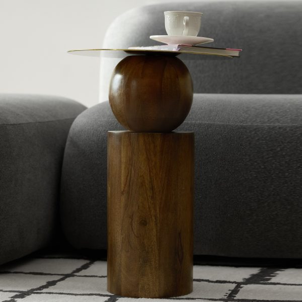 Журнальный столик с металлической столешницей, САМАТА — изображение 4