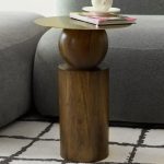 Журнальный столик с металлической столешницей, САМАТА — изображение 5