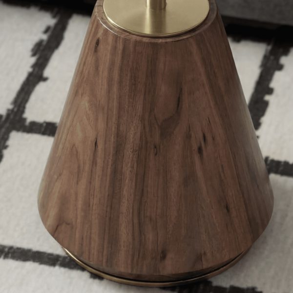 Журнальный столик с металлической столешницей, САММИШРАН Голд — изображение 5