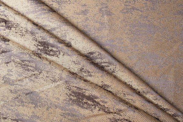 121GD-00023 Портьера Хьюстон (HOUSTON) золото-серый 275*260см — изображение 2