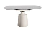 169DT-93133 Стол обеденный раскл. керам.столешница