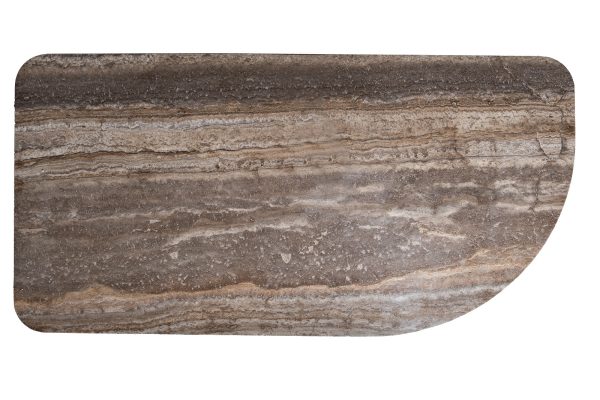 57EL-10981 Стол журнальный Арка (Arco) травертин 135*70*30см — изображение 4