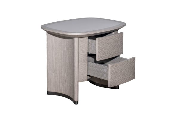 77IP-18221 Тумбочка с 2 ящиками столешница отделка ПУ 62*48*52см — изображение 3