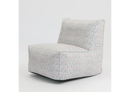 Бескаркасное кресло «Бильбо» с карманом 60*60 см (серый